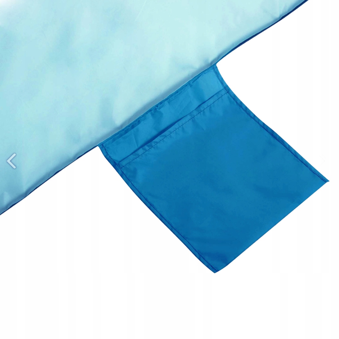 NAMIOT PLAŻOWY OGRODOWY TURYSTUCZNY PARAWAN MORIS NIEBIESKI Kolor dominujący odcienie niebieskiego