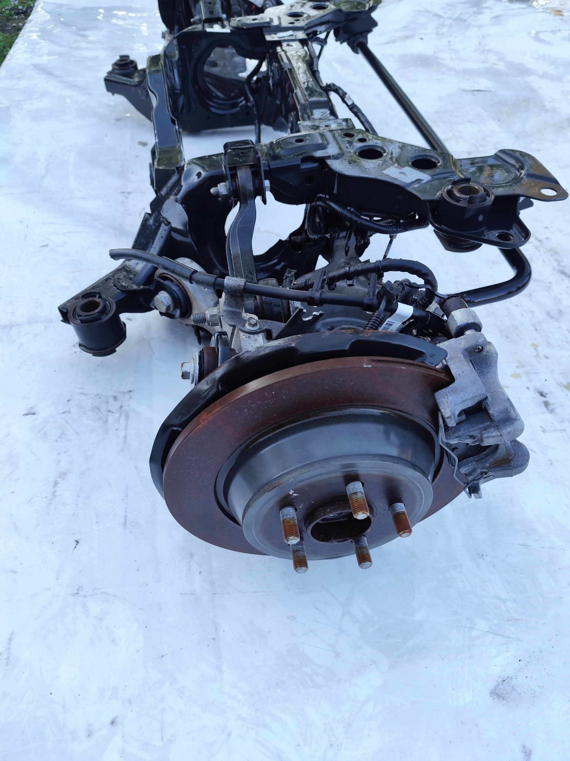 FORD EDGE sususpension rear part subframe complete DEMONTAZ
