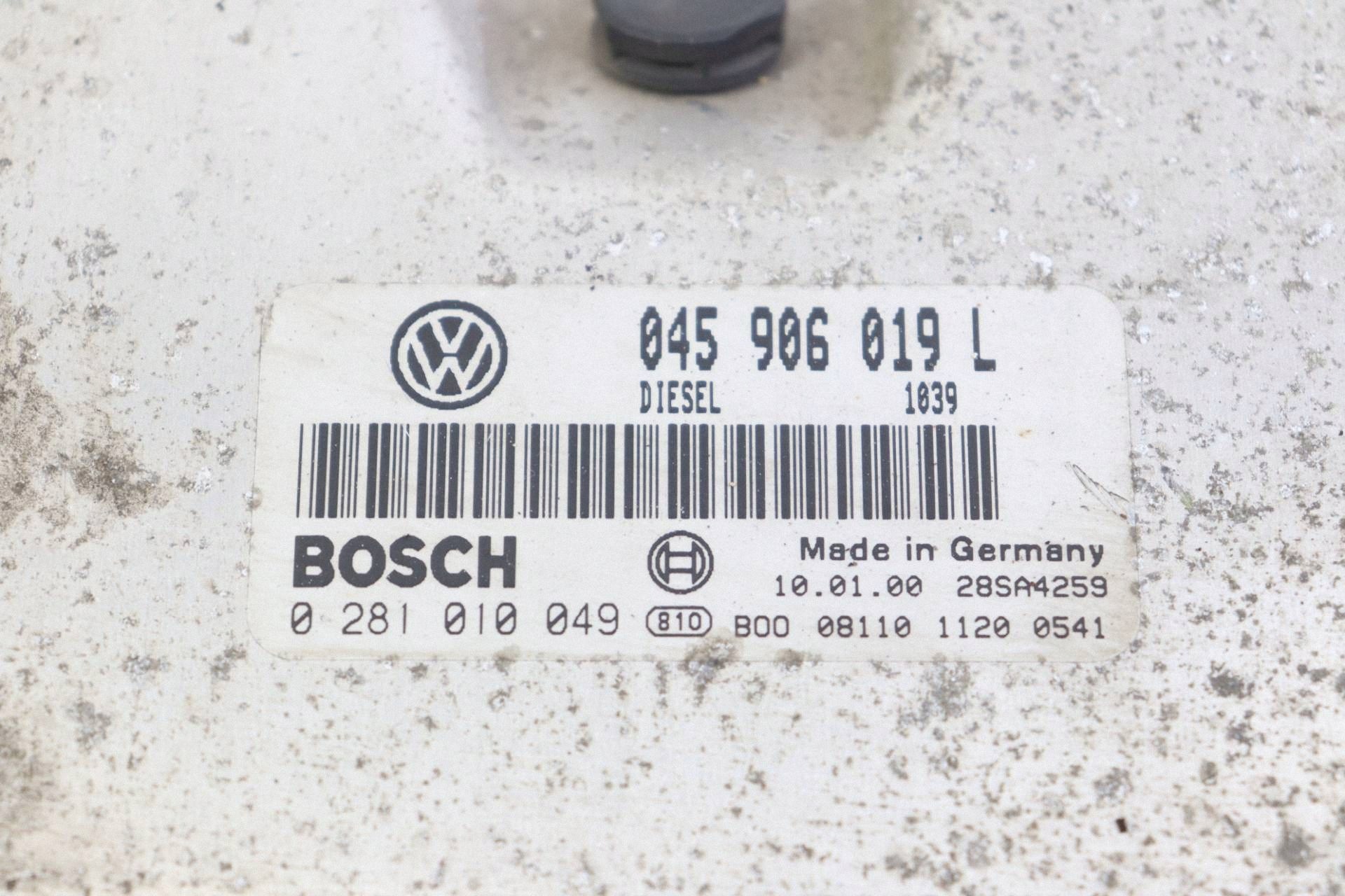 VW LUPO modul vezerlő egység motor 1.4 TDI 045906019L 0281010049