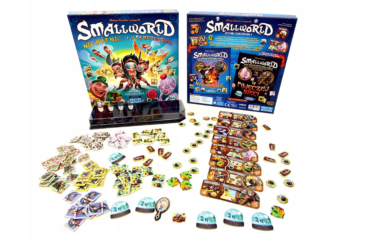 Small World: Nie bój nic + W pajęczej sieci Materiał karton