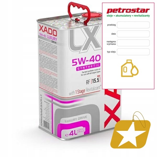 Xado Luxusní Ovladač 5V40 1STAGE Revitalizant 4L