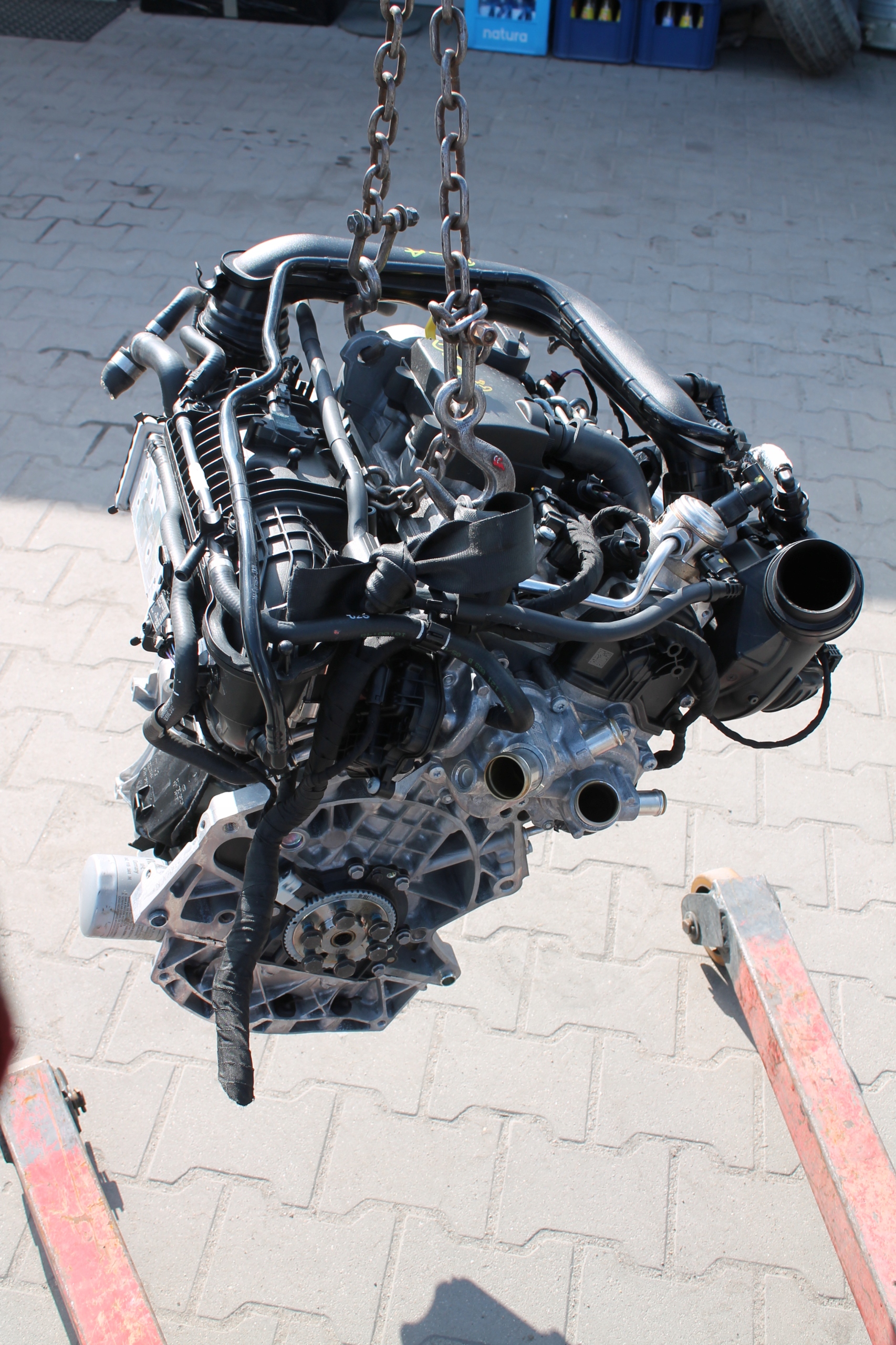 engine complete VW SKODA DLA 10 TYSKM