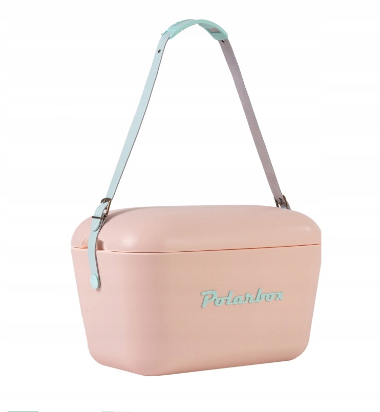 Przenośna Lodówka Retro 20 Litrów Pudrowy Nude 9262 Polarbox