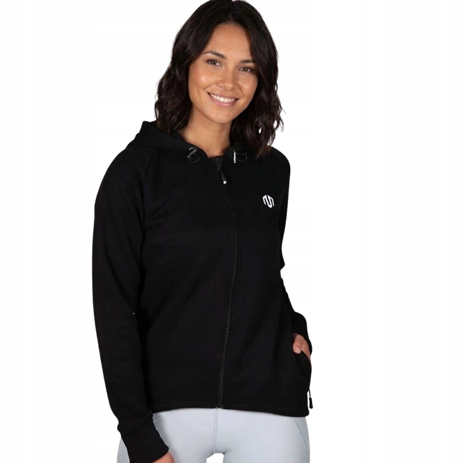 Sportovní mikina Morotai Comfy černá tréninková bavlněná vel. M