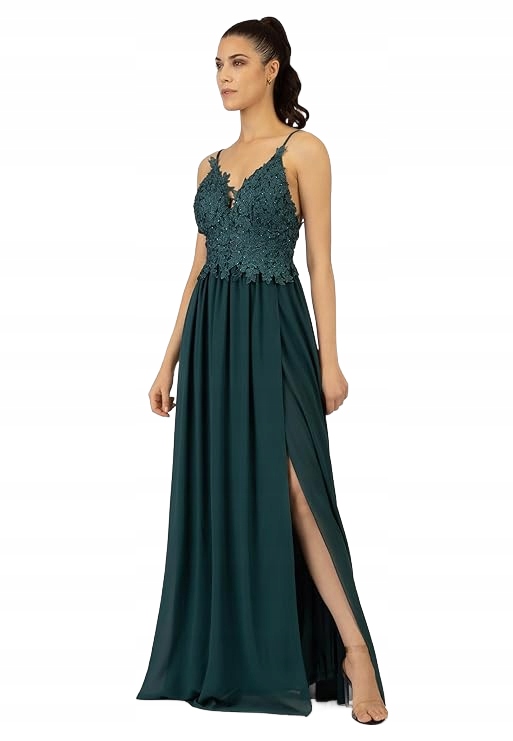 Apart Fashion Šaty S Krajkovými Aplikacemi Zdobené 38 6BA