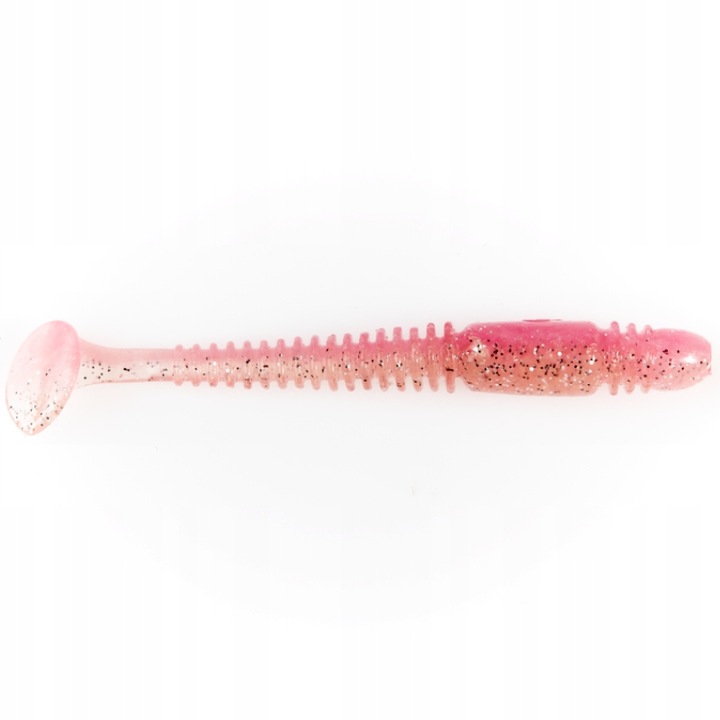 Lucky John Tioga 6 cm 2,4'' Pink Black Pepper guma robak przynęta 1 szt