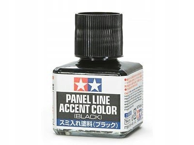 Farba Tamiya 87131 Panel Line Accent Color Black 40 ml