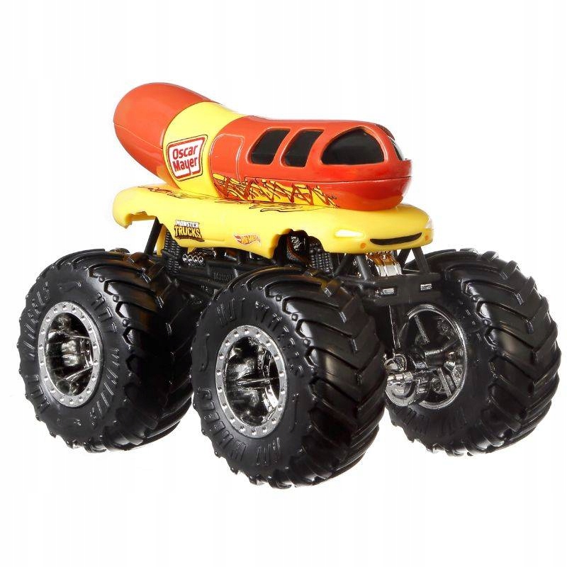 

Hot Wheels Monster Trucks Oscar Mayer + Wrak 2020
