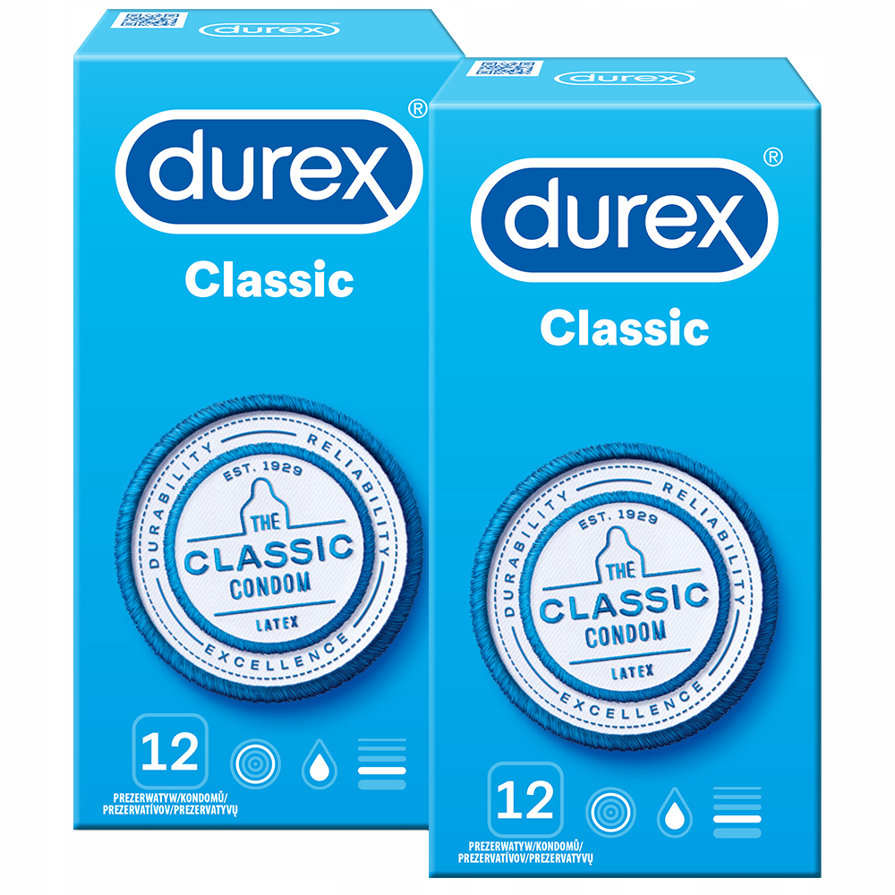 

Prezerwatywy Durex Classic klasyczne 24szt Pl