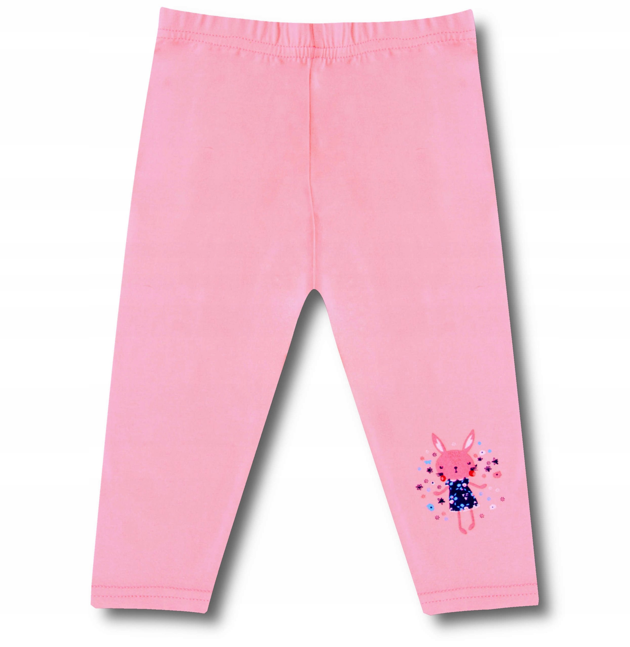 

Legginsy Bawełniane 3/4 letnie 80-86 jasnoróżowe