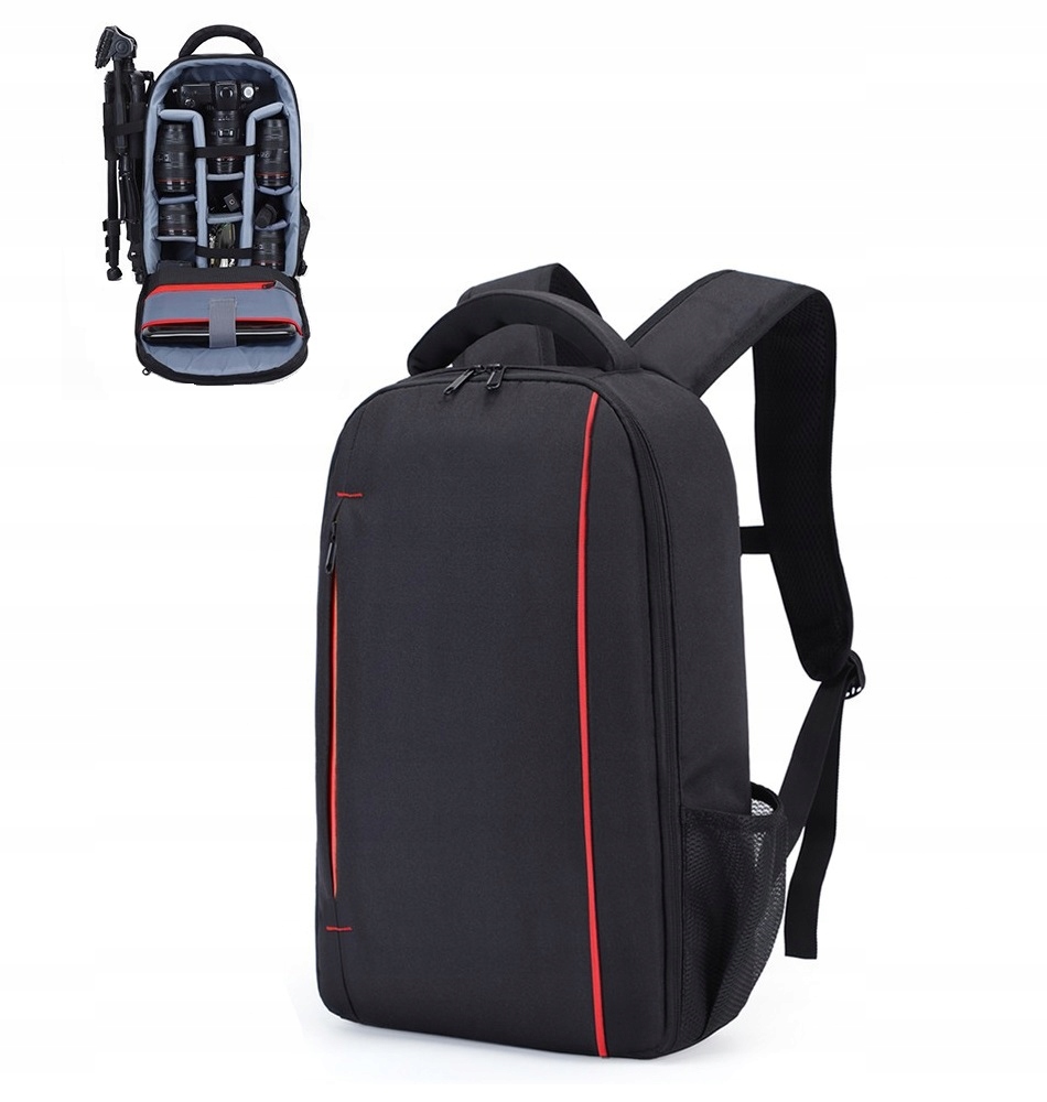 Plecak fotograficzny na aparat akcesoria lustrzankę bezlusterkowca