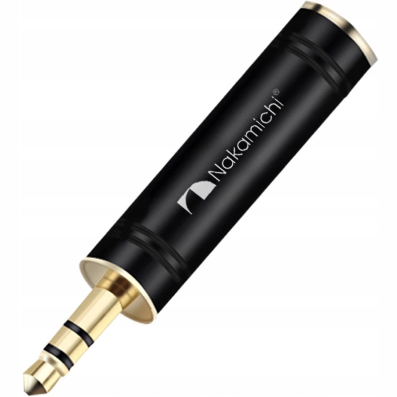 

Adapter Mini Jack 3,5MM Jack 6,3MM Nakamichi Gold