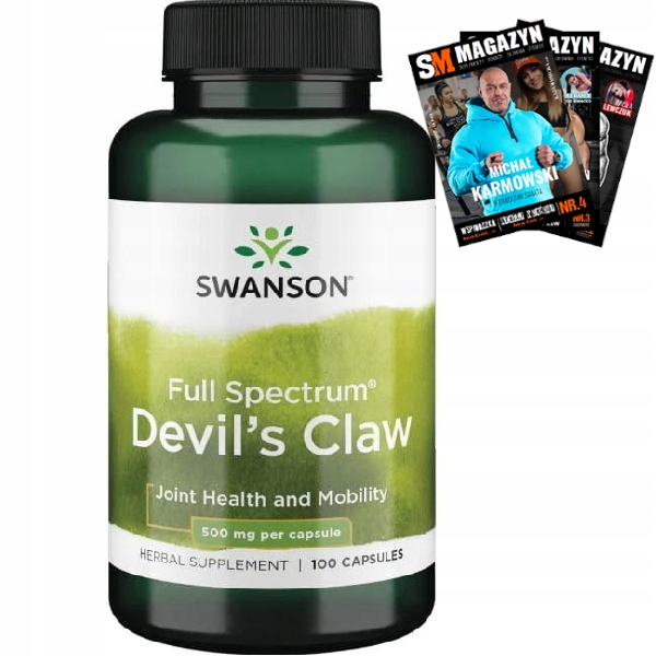 SWANSON DEVIL'S CLAW ČERNOSI DIABOLSKÝ PAZÚR KĹBY