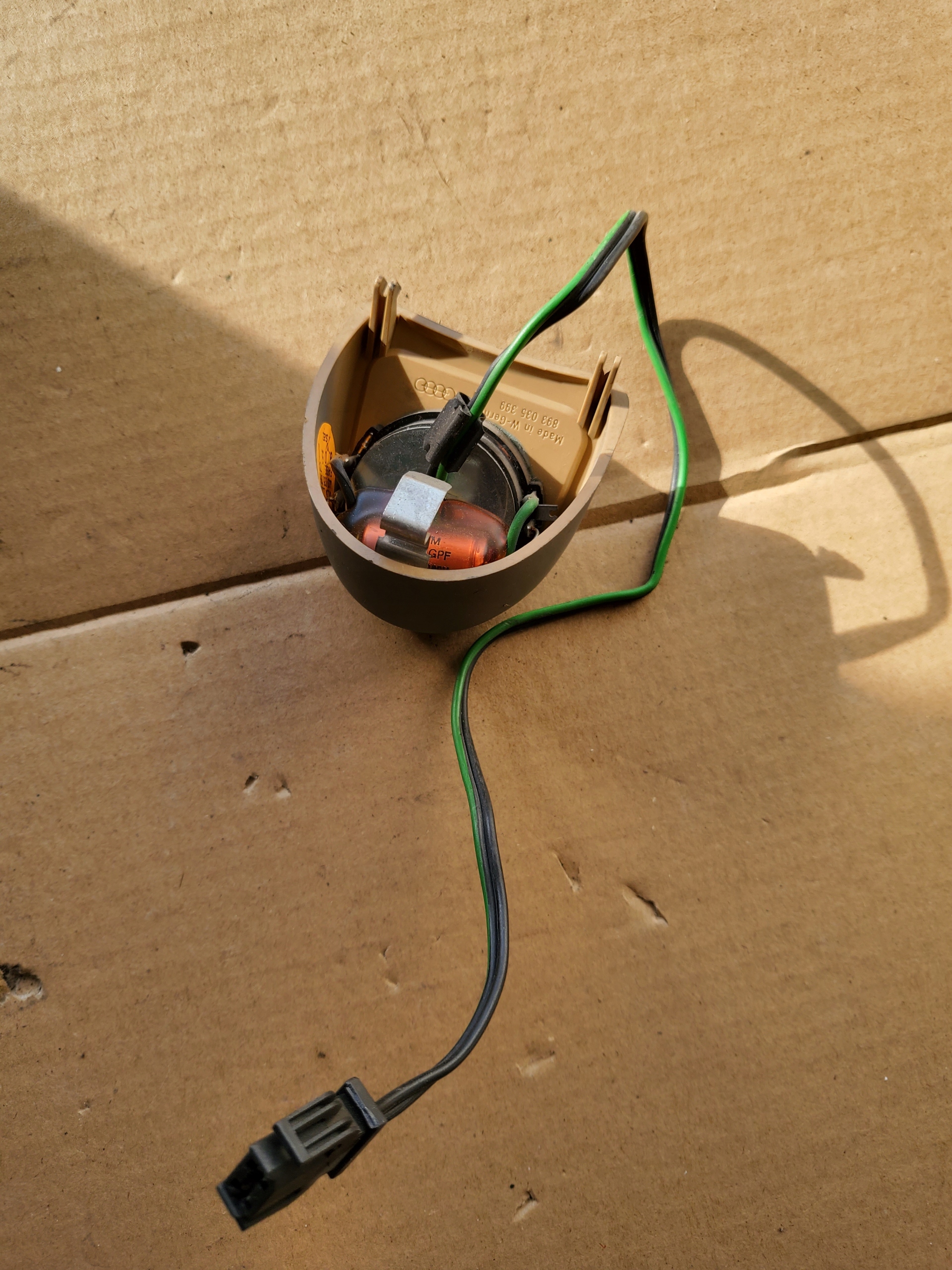 speaker tweeter grey POLKI AUDI 80 90 B3 B4 OE