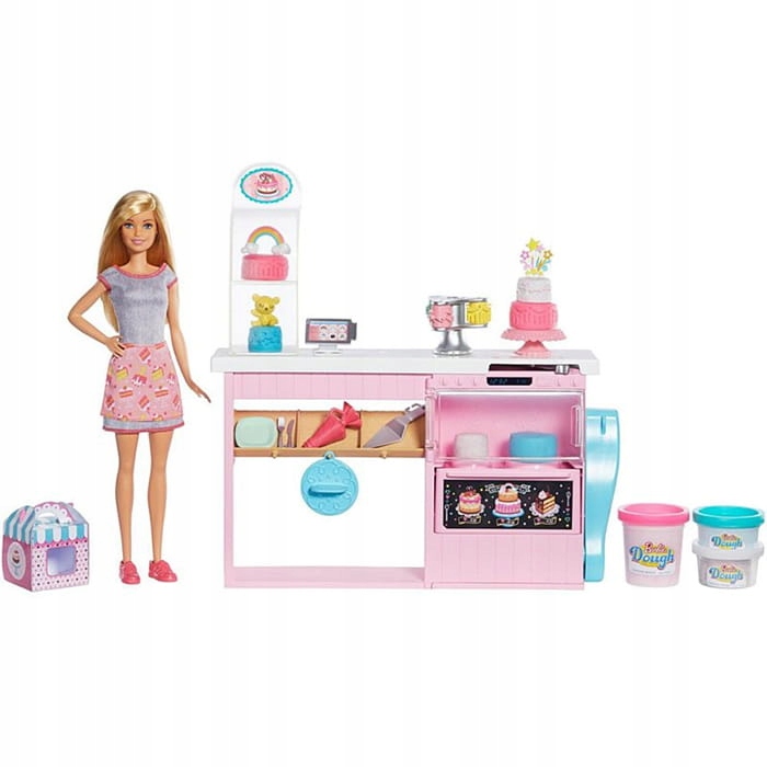 Pracownia Wypieków Zestaw Barbie Lalka GFP59