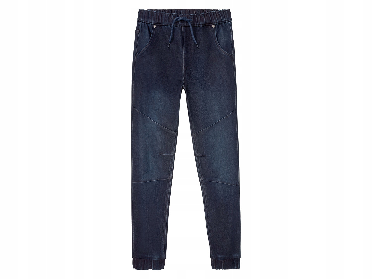 

Joggery jeansowe chłopięce, spodnie jeans 134