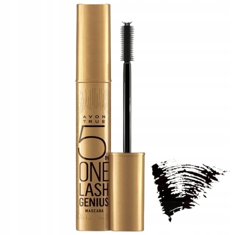 Avon - tusz do rzęs Geniusz 5 w 1 Blackest Black Marka Avon