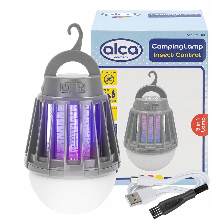 

Lampka Led z pułapką elektryczną Uv owadobójcza