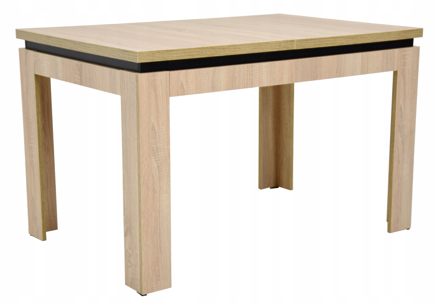 Stół i 6 drewnianych krzeseł do salonu DĄB SONOMA Marka Ebes Meble