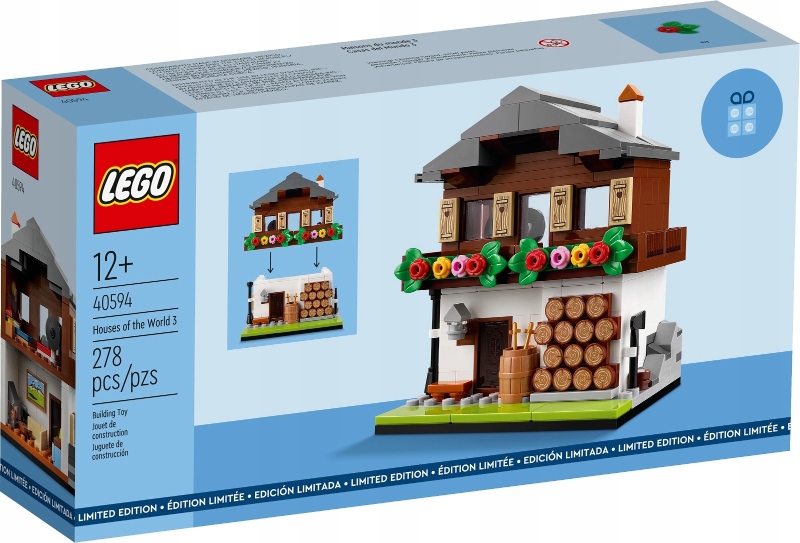 Lego 40594 Domy świata 3 Nowe