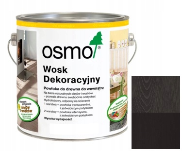 Osmo 3169 0,75L Dekoratívny vosk čierny *wawa