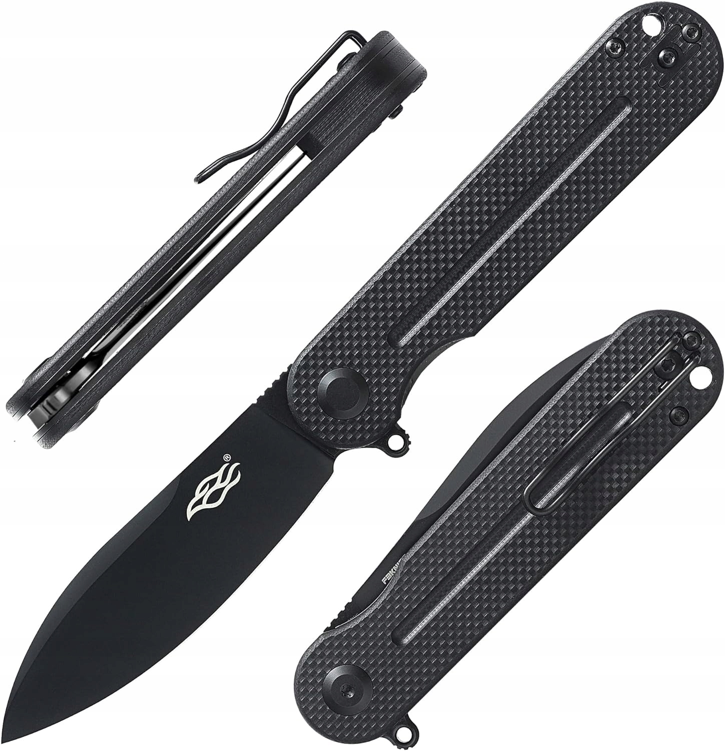Nůž Ganzo Firebird FH922PT-BK survival G10 Edc ocel D2 flipper