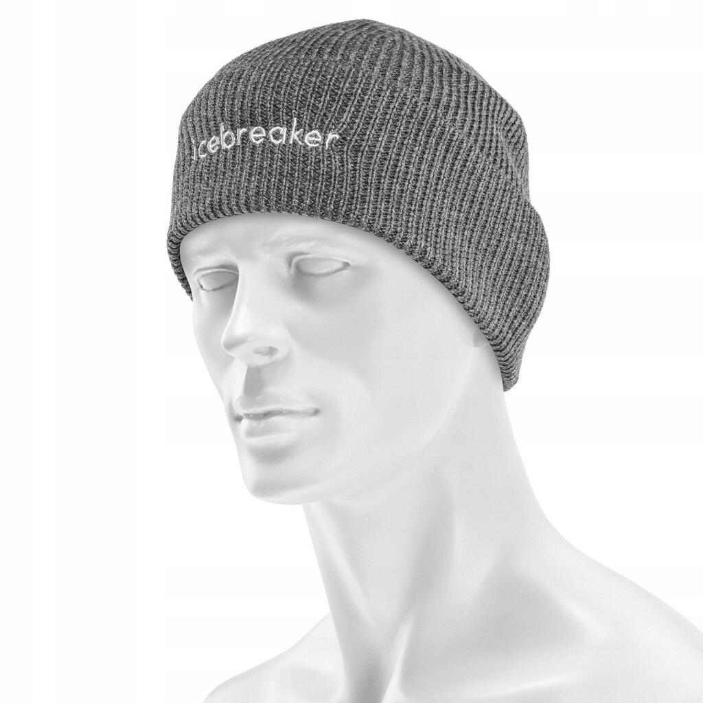 Čepice vlněná Icebreaker Merino All Day Toque Beanie Gritstone Heather