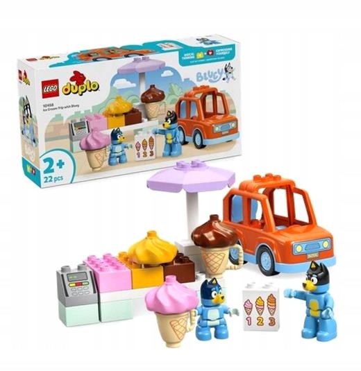Lego(r) Duplo 10458 Výprava Za Zmrzlinou S Modrou