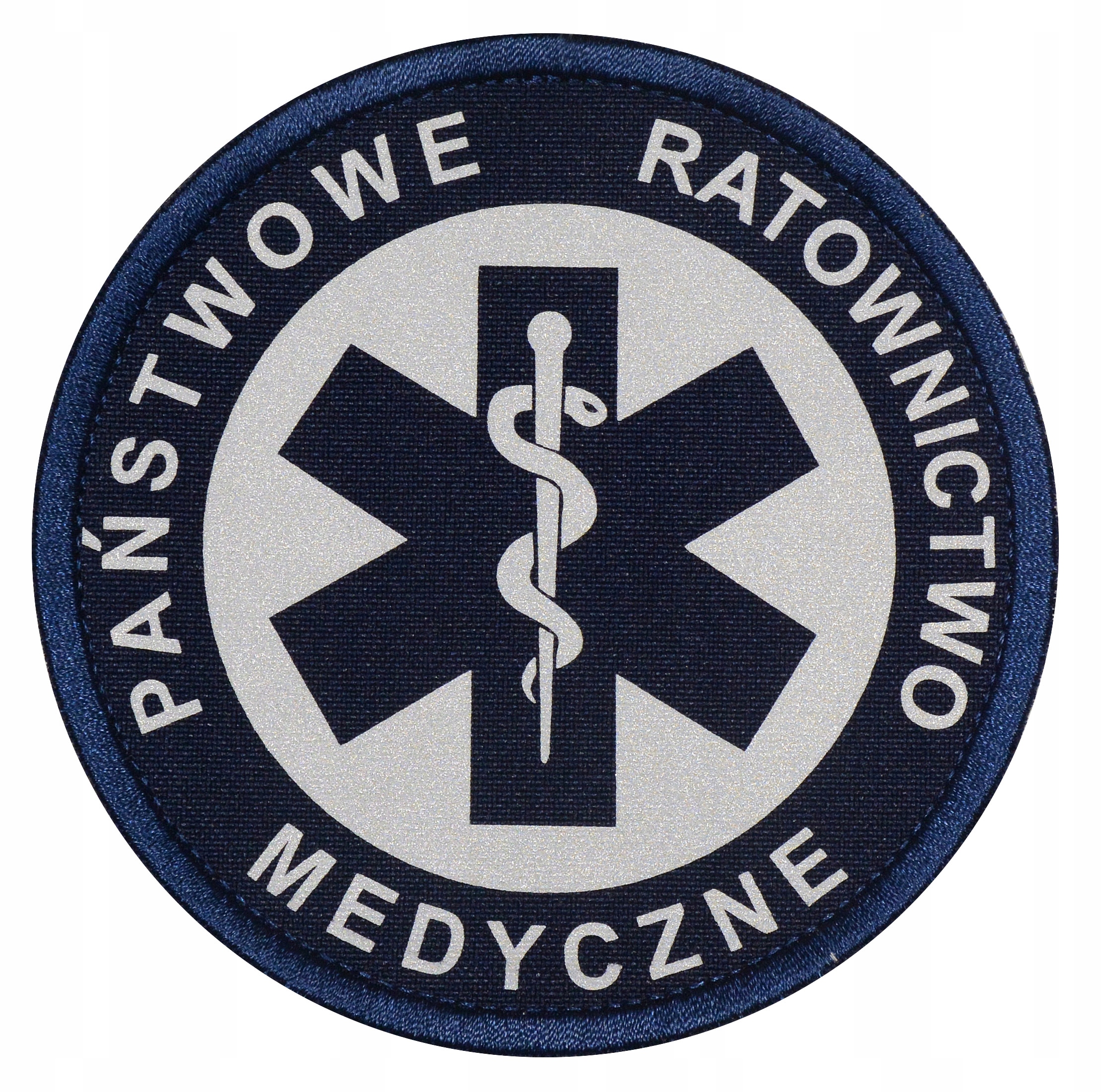 PAŃSTWOWE RATOWNICTWO MEDYCZNE odblask RZEP 8,5 cm