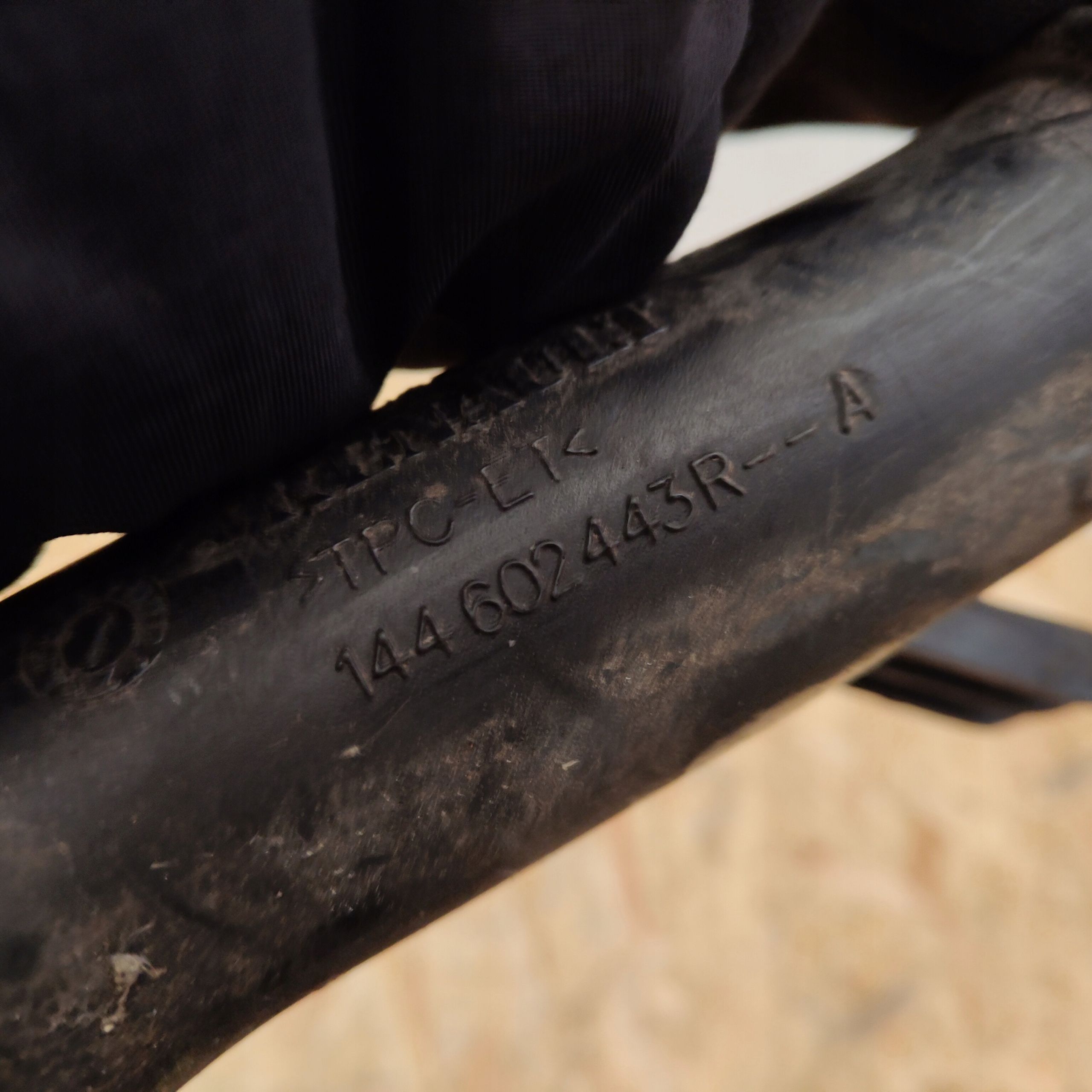 Schlauch intercooler RENAULT 144602443R