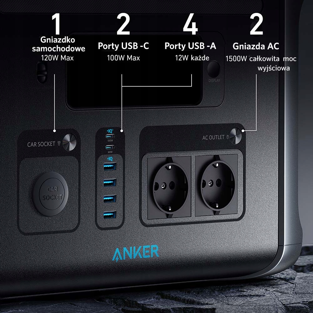 Anker 757 Portable Power Station (PowerHouse 1229Wh) A1770311 za