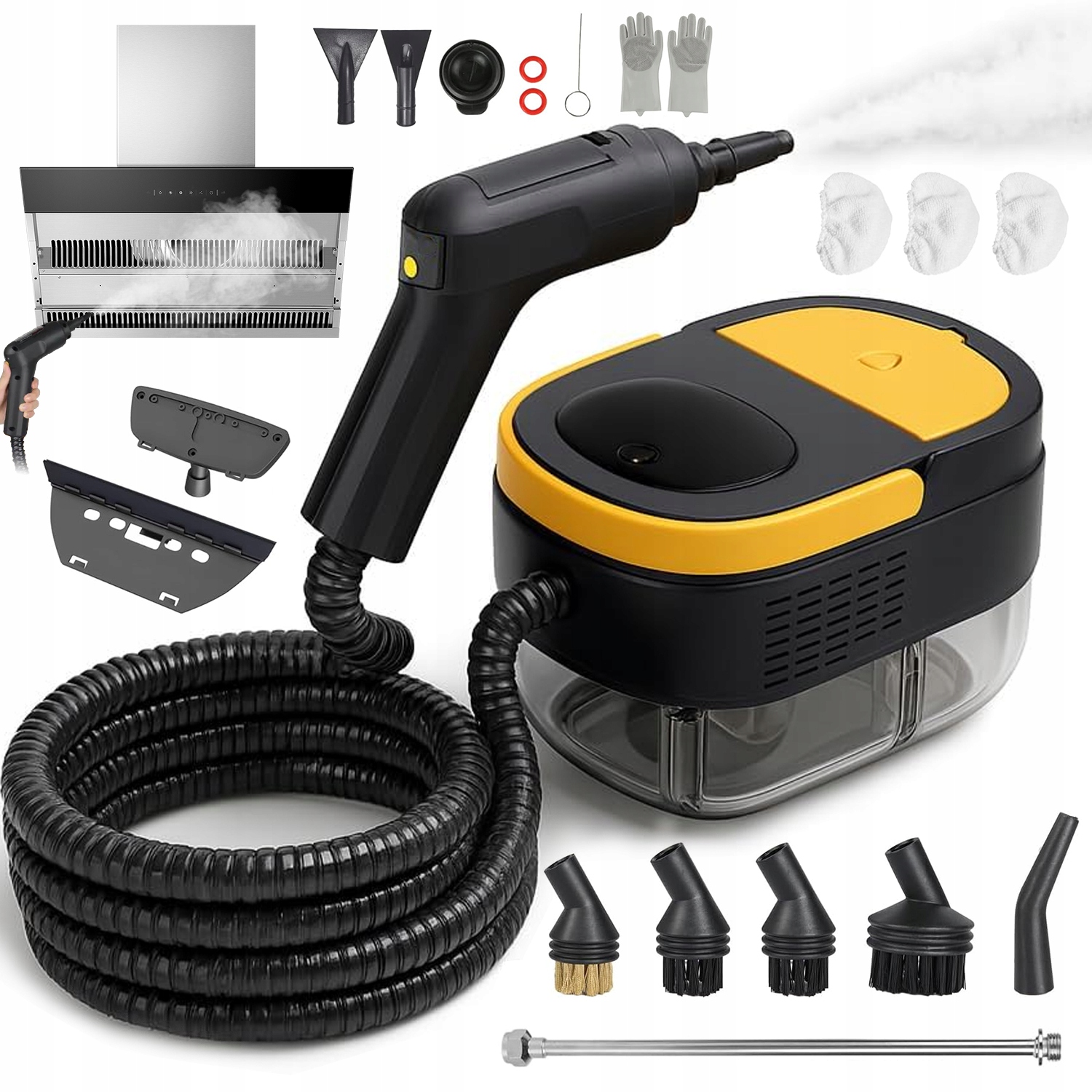 Parný Čistič Pre Kuchynské Digestory, Čistič Steamer Parný 2500W 3BAR
