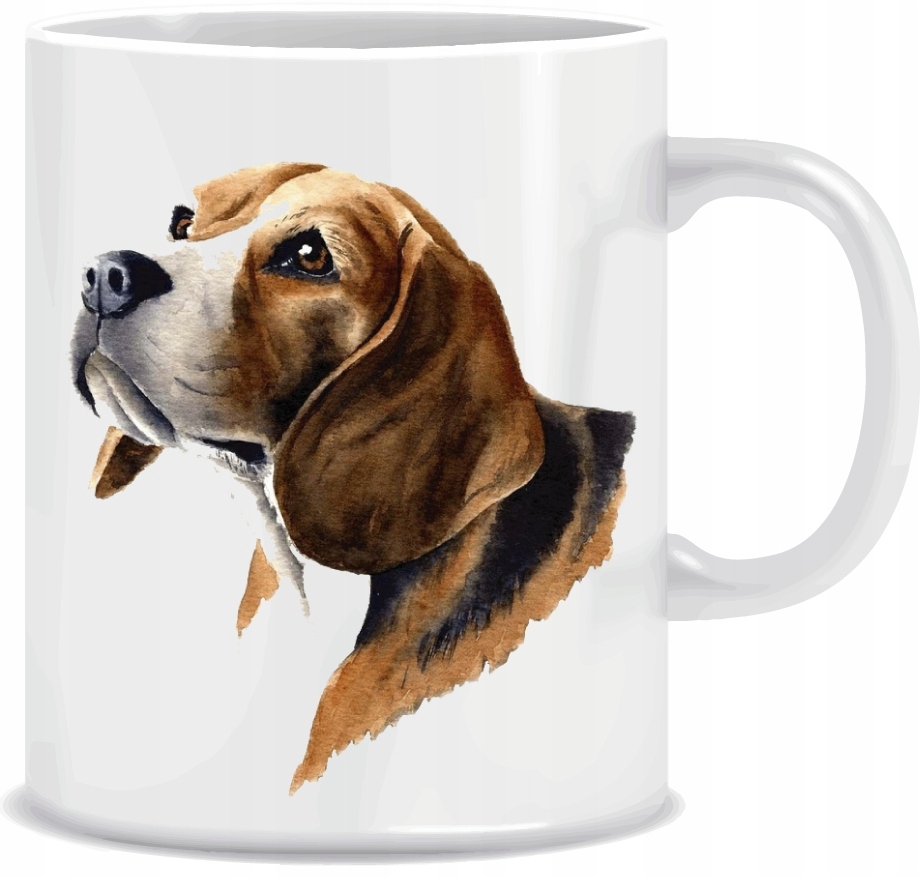 

Kubek z psem Beagle 330ml kartonik