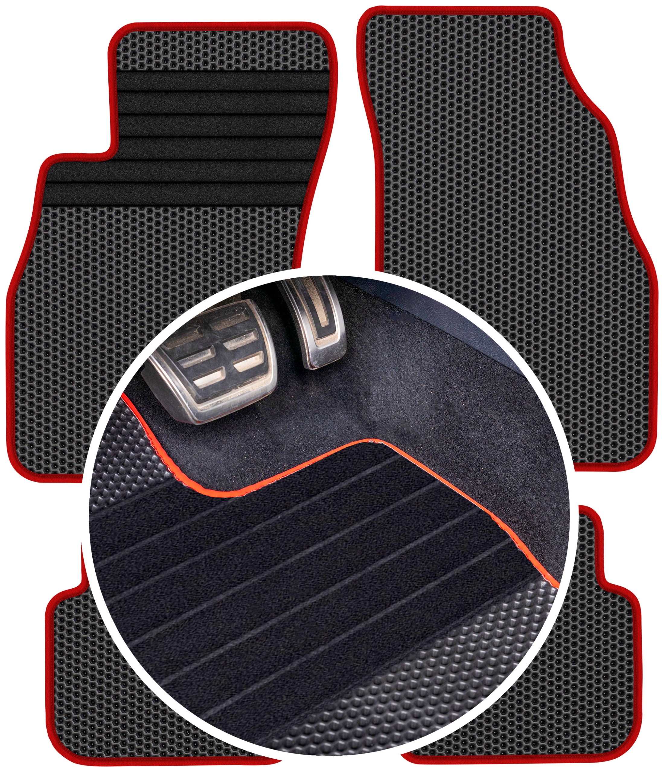 Fiat Punto III 2011-2017 Gumové koberce Eva Eternity Plastry Medu