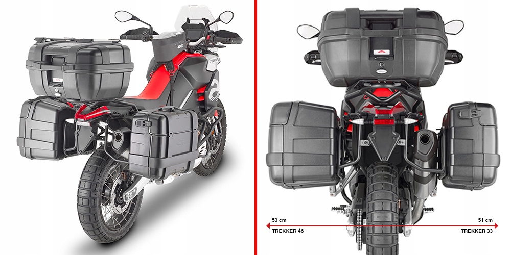 Givi Rám Bočných Kufrov One-fit Monokey Aprilia Tuareg 660 (21 > 22)