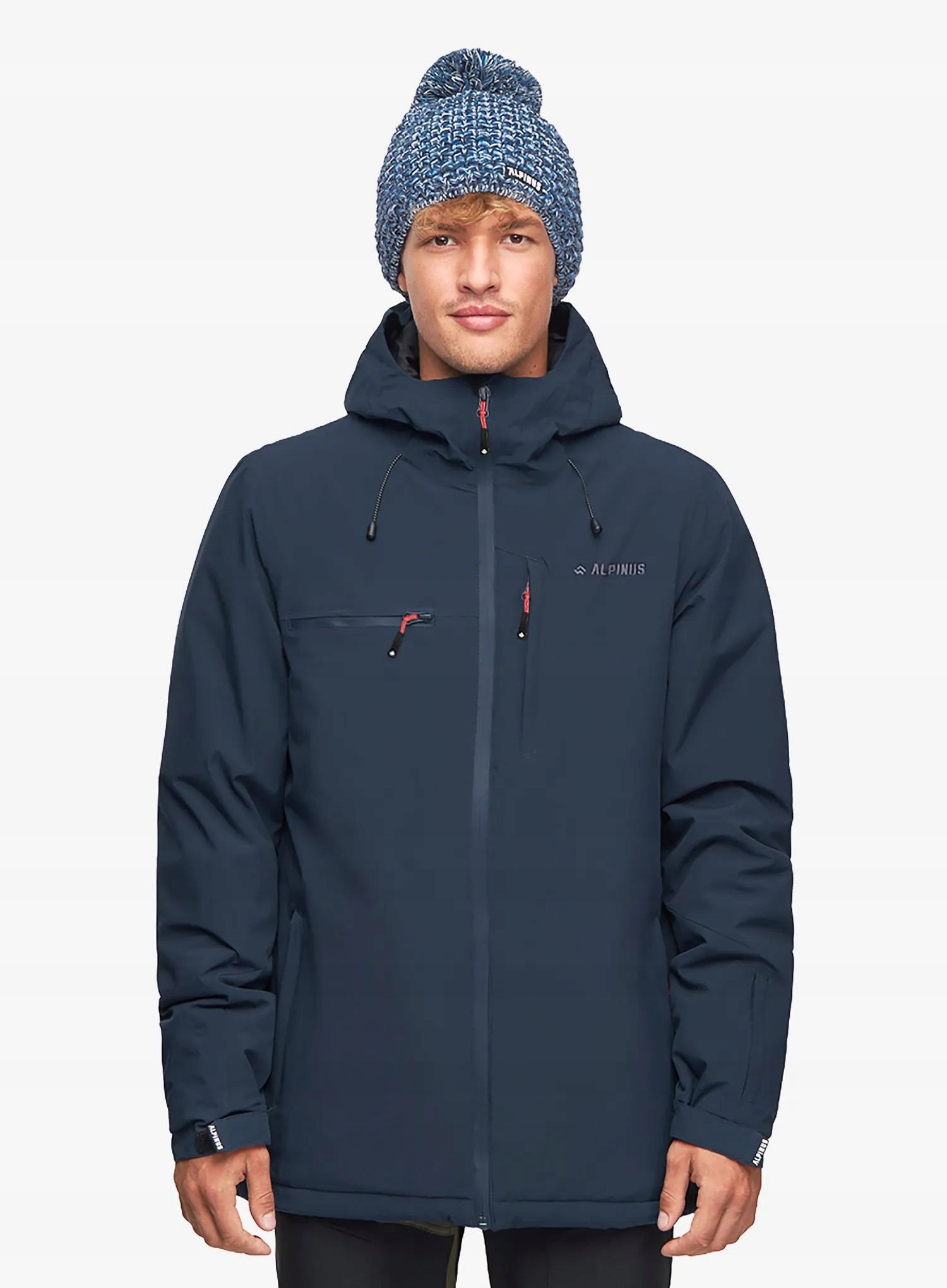 Lyžařská bunda Alpinus Causses navy L