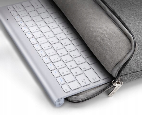 KLAWIATURA I MYSZKA BEZPRZEWODOWA MYSZ ZESTAW USB MINI SLIM do laptop TV PC Interfejs klawiatury USB (Radio 2.4 GHz)