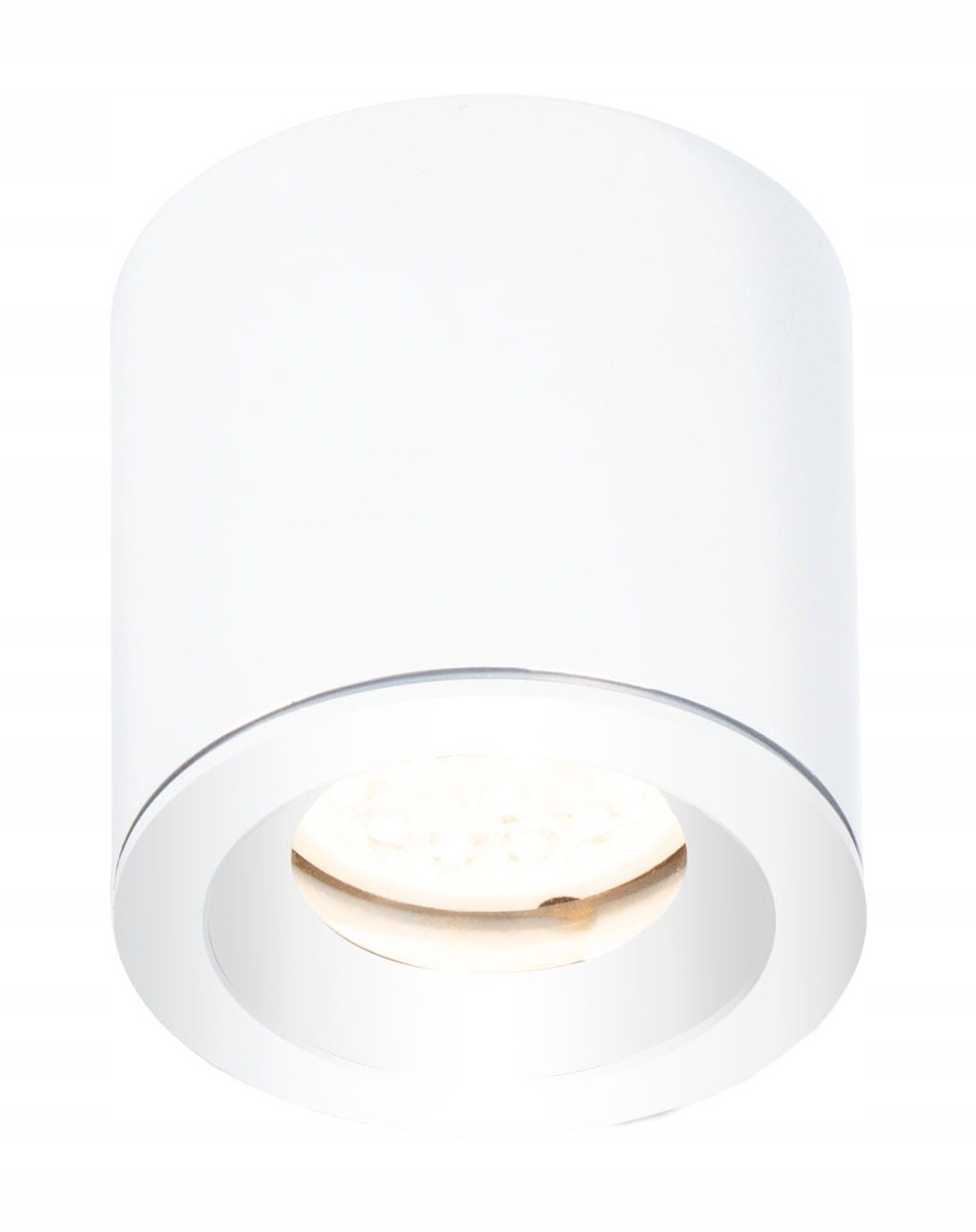 Bílý stropní bod Form 1xGU10 50W IP65 Maxlight