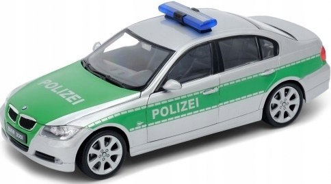 Bmw 330i E90 Polizei model 22465GP Welly 1:24