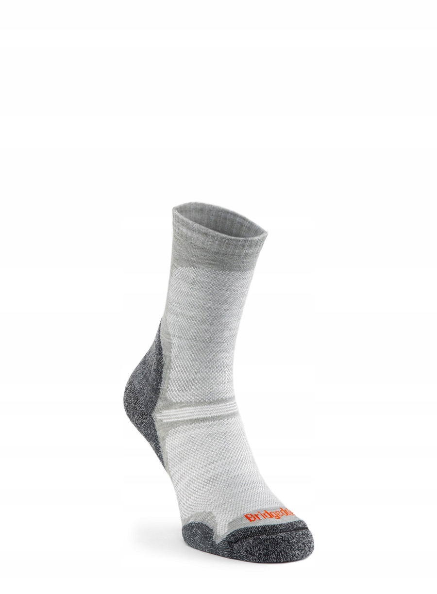 Skarpety w góry Bridgedale Hike Ultra Lt T2 Merino P Crew gunmetal 48