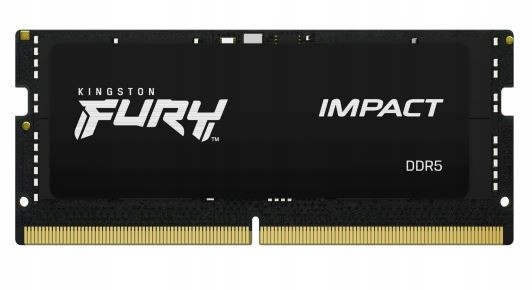 Kingston Paměť DDR5 Sodimm Fury Impact 16GB (1*16GB)/5600 CL40