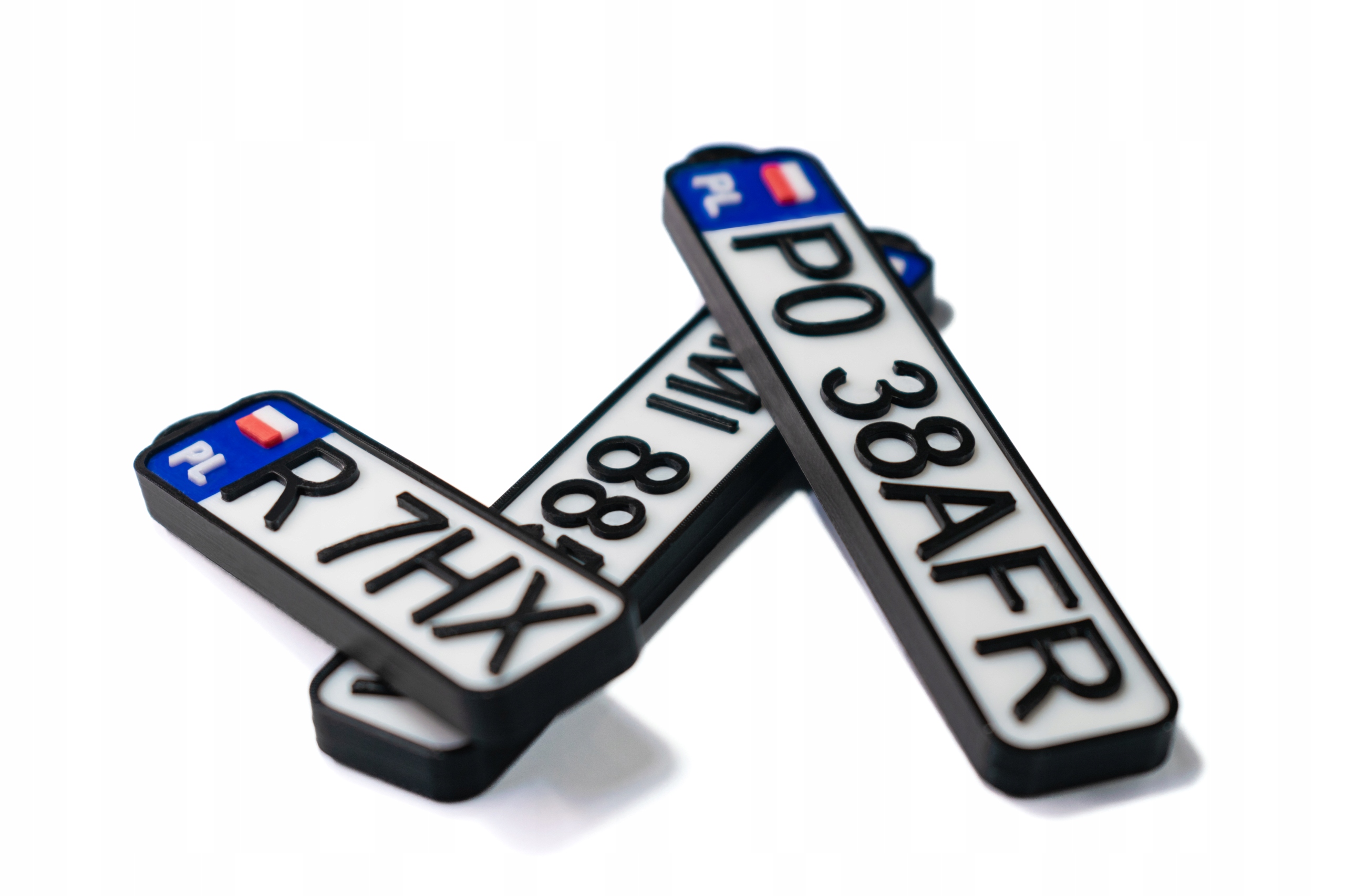 Brelok z Tablicą Rejestracyjną - Spersonalizowany