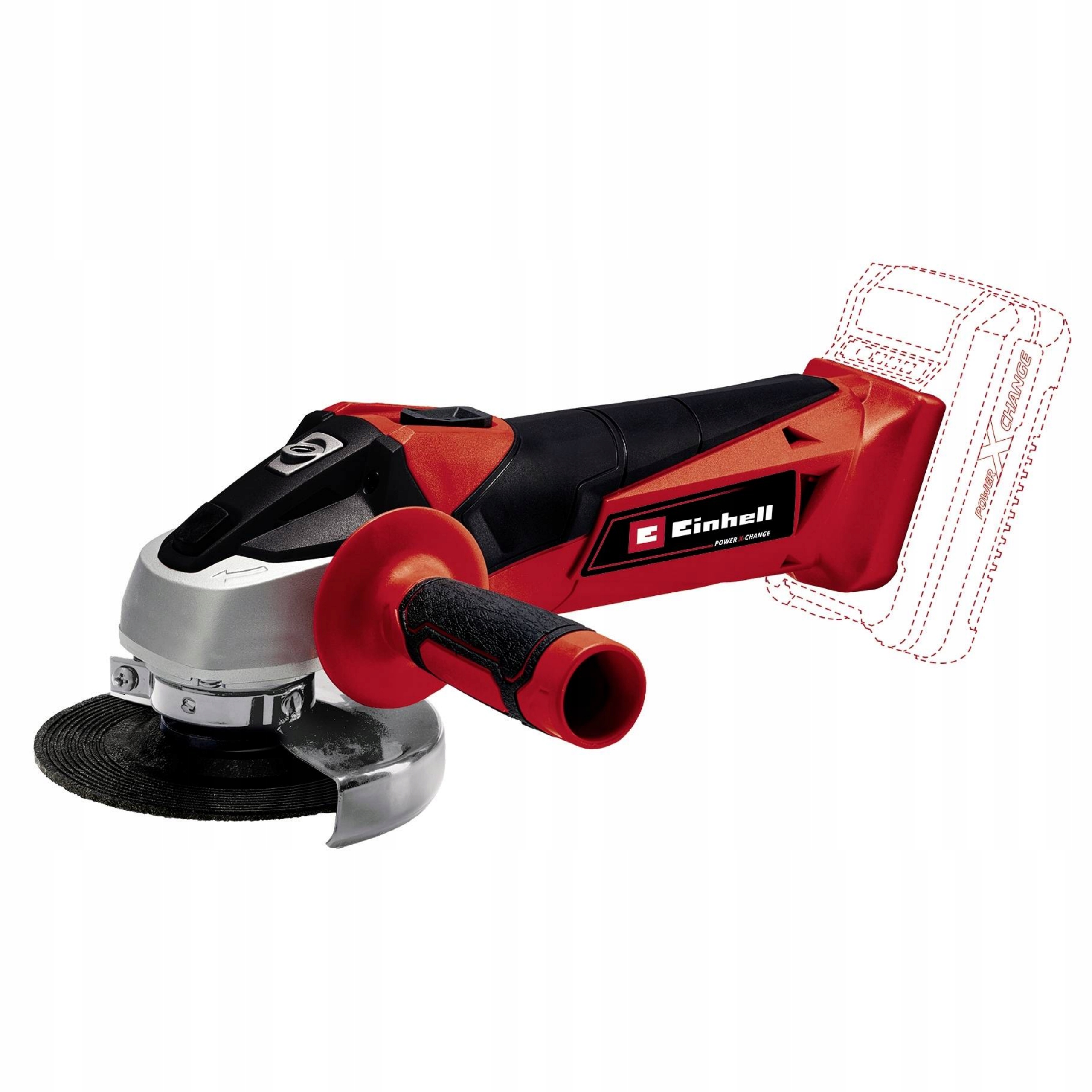 Szlifierka kątowa akumulatorowa Einhell Tc-ag 18/115 Li 18V Ø115mm Solo