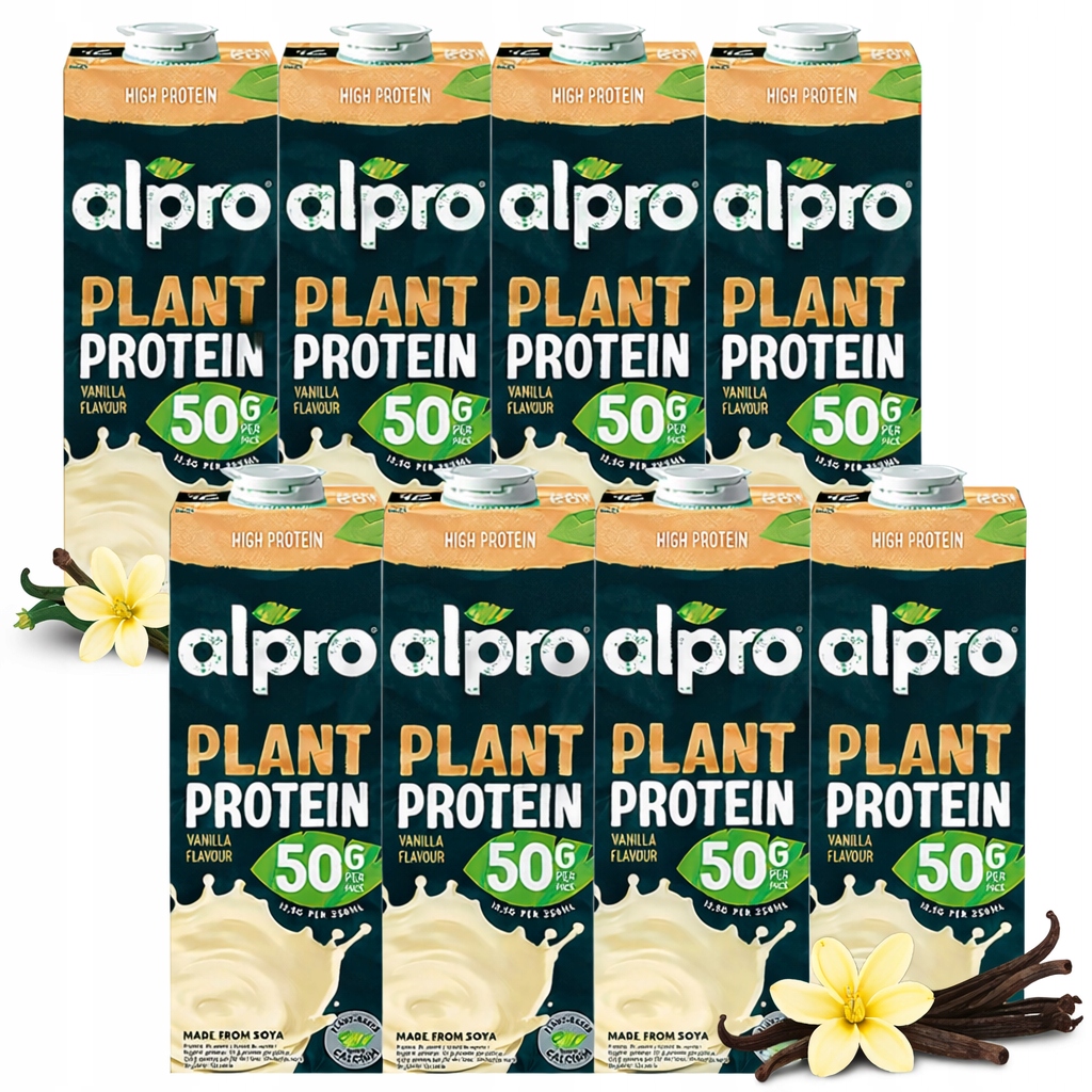 Alpro Plant Protein Napój Sojowy Waniliowy 1L