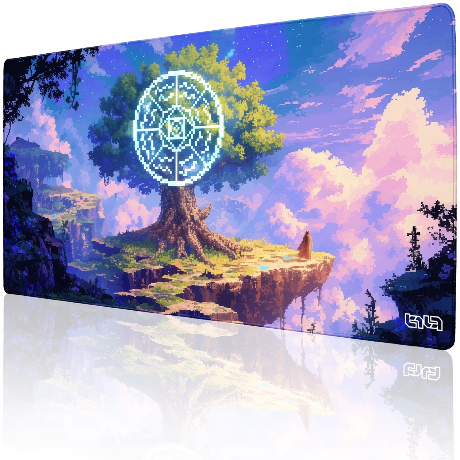 Podložka Pod Klávesnici Runové dřevo 100x50 Tilt Voděodolná Dárek