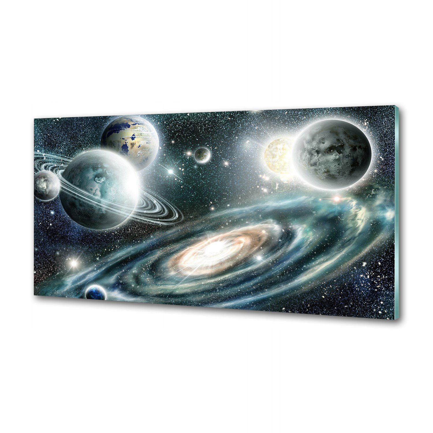 Panel do kuchyne Slnečná sústava 120x60 cm Lepidlo