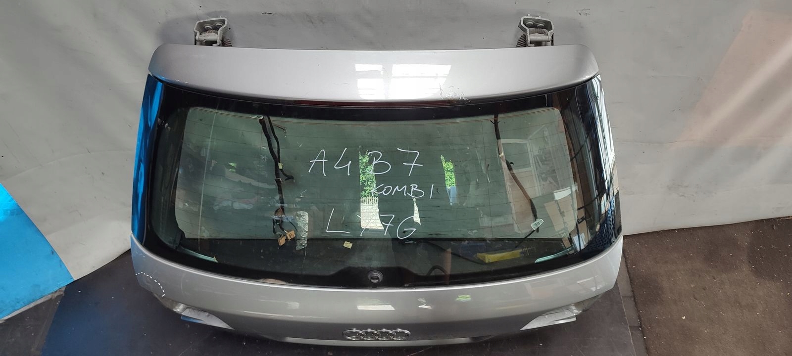 trunk door boot Audi A4 B7 2,7 TDI LY7G kombi