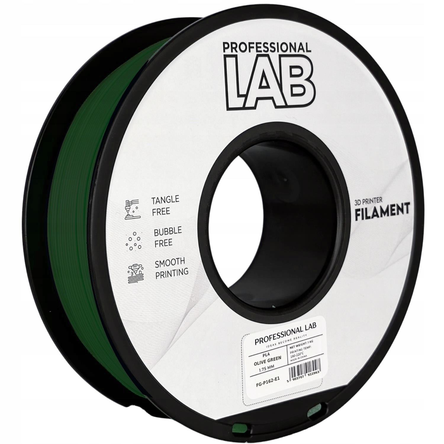 Filament Pla Imagine 1,75 mm 1 kg 1000 g zielony