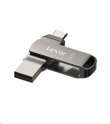 Usb kľúč Lexar Dual Drive D400 256 Gb Usb 3.1 sivý