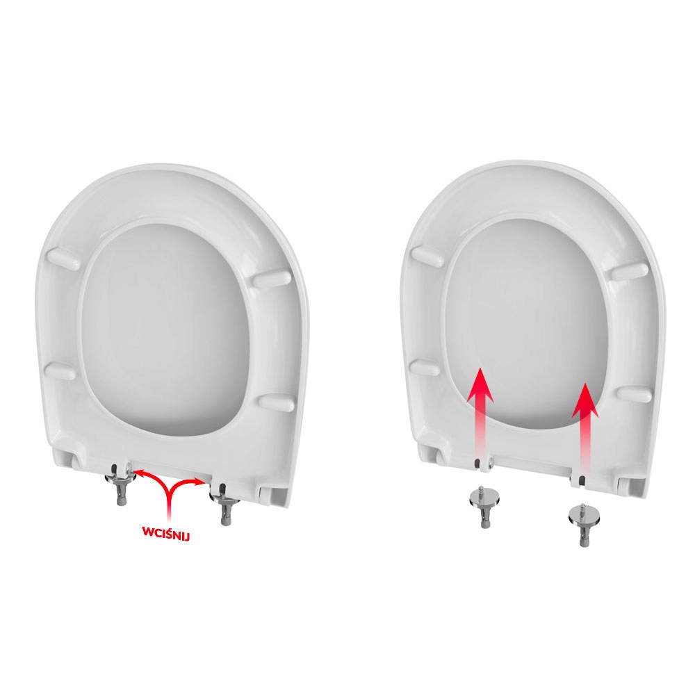 

Deska sedesowa wolnoopadająca wypina Koło Cersanit